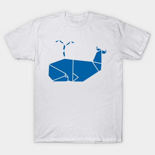 Blue Whale T-Shirt by danielasynner